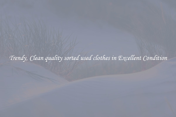 Trendy, Clean quality sorted used clothes in Excellent Condition