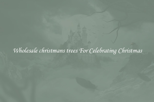 Wholesale christmans trees For Celebrating Christmas